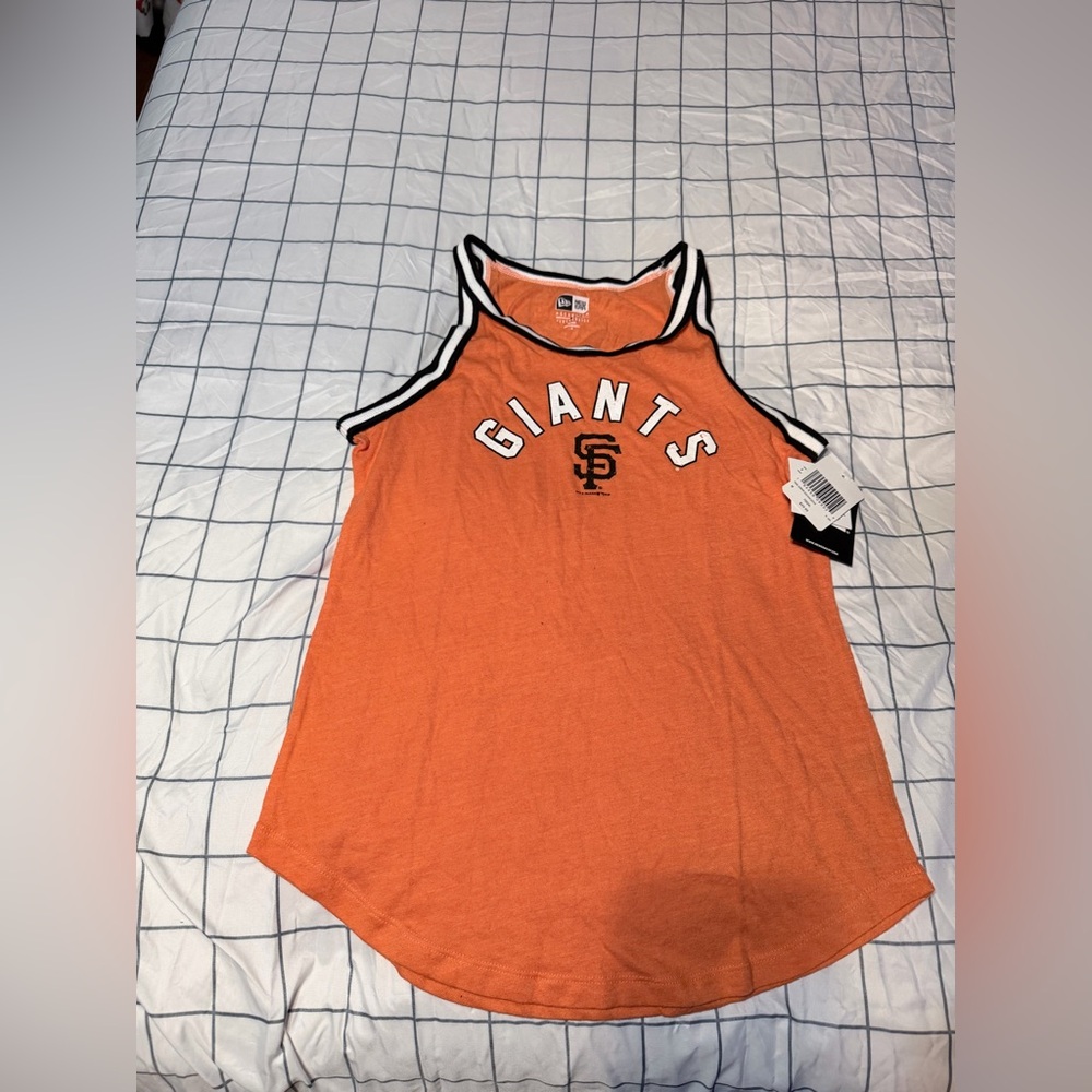 Giants Kids Orange Jersey Tank Top
